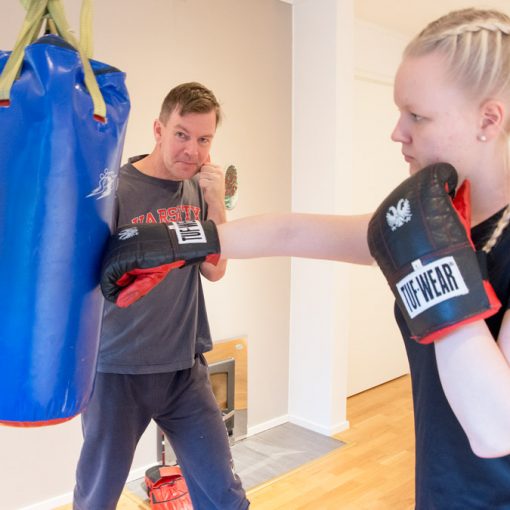 kamppailijan harjoittelu